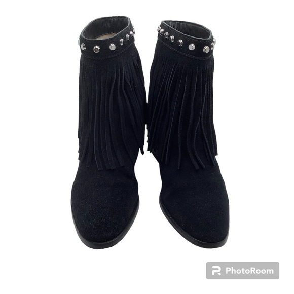 {Michael Kors} Suede Tassel Boots - Picture 2 of 11